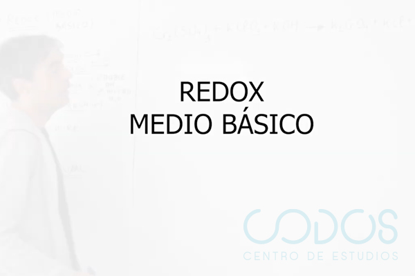 Reacciones Redox en medios básicos